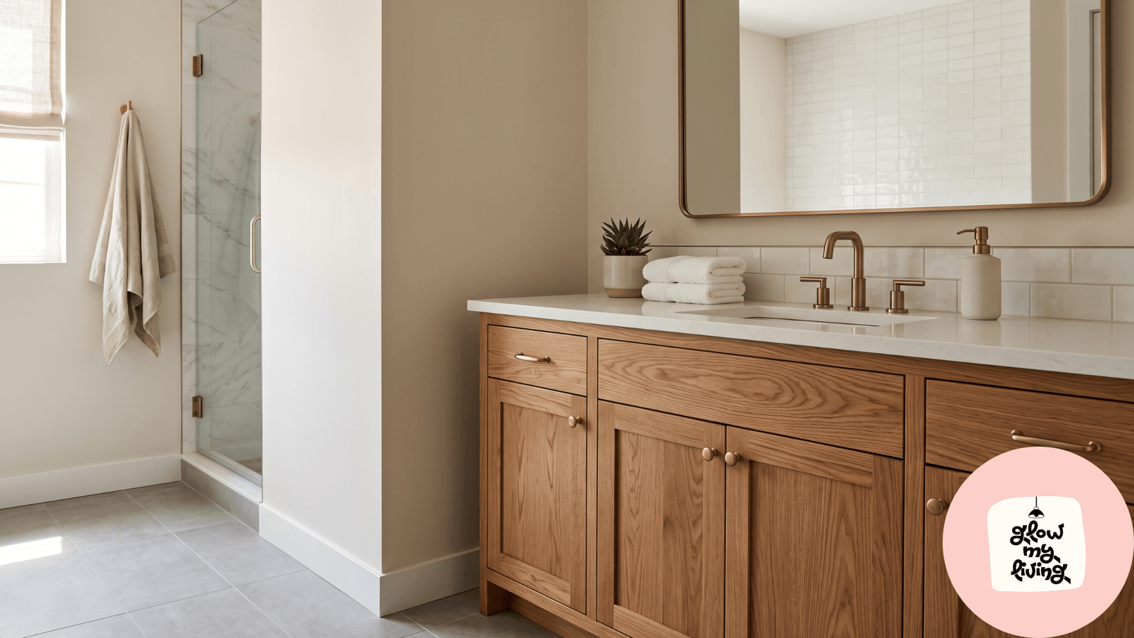 best wood for bathroom vanity