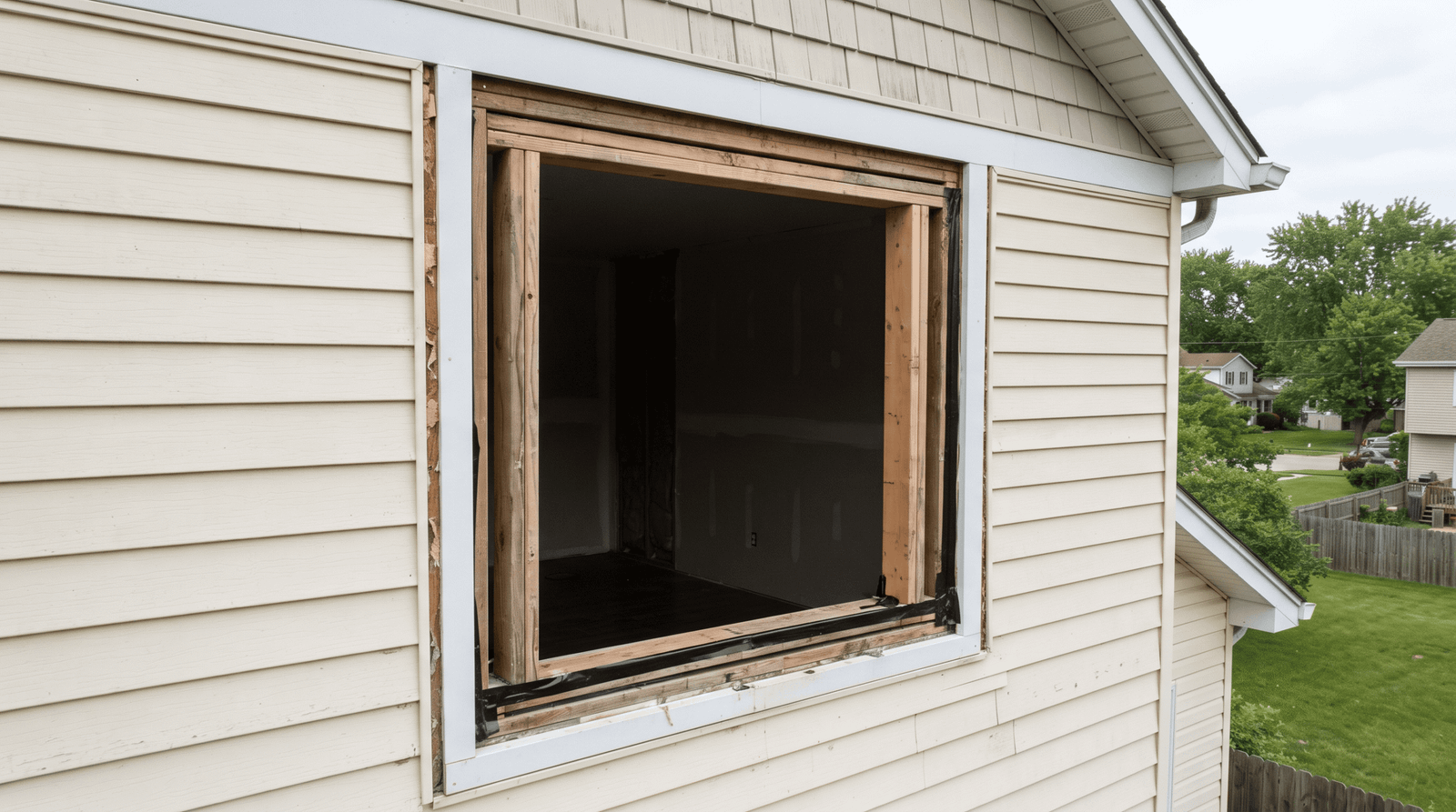 how to install replacement windows